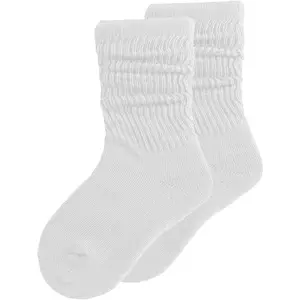 Toddler Slouch Socks Knee High Socks Kids Boys Girls Cotton Long Crew Socks