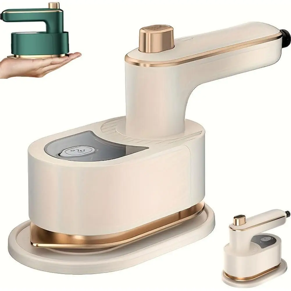 Portable Mini Travel Iron Steamer for Clothes - Handheld Travel Size Ironing Machine, Compact Design for Small Dresses and Shirts