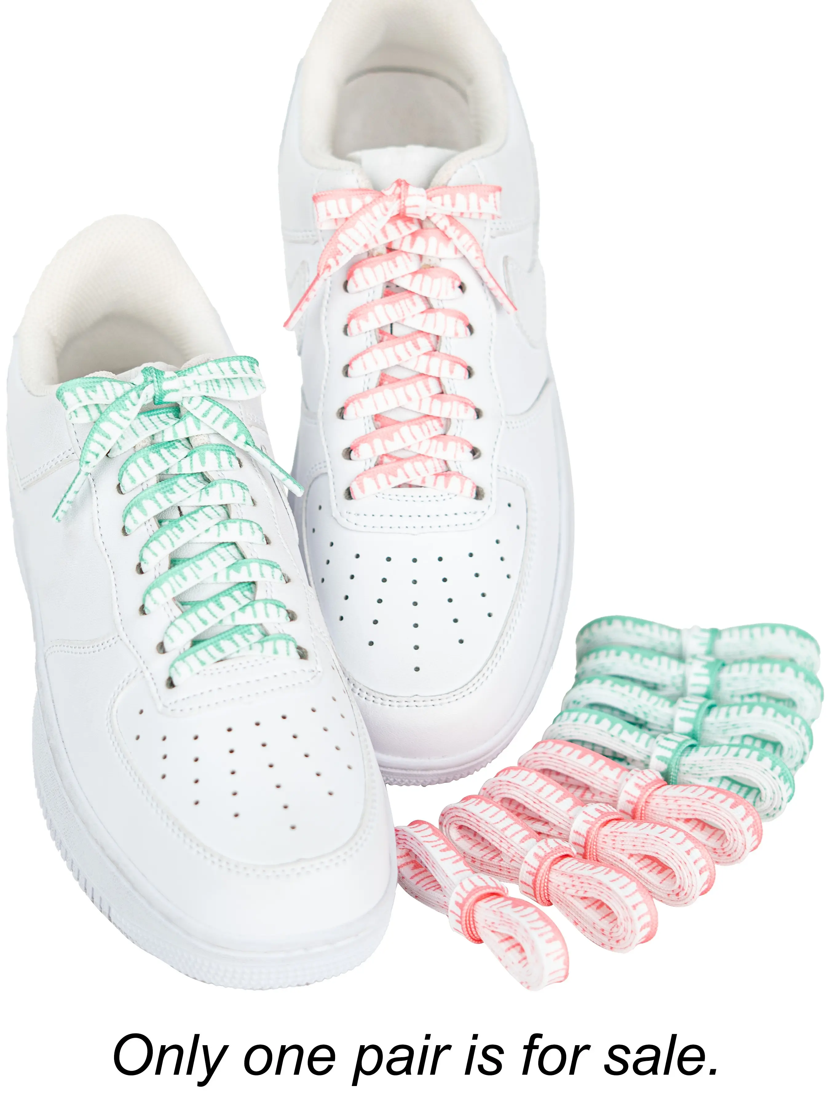 Sweet Pastel Laces for Daily Wear, Creamy Flow Texture, Perfect for Casual Sports, Stylish and Comfortable Shoe Accessories