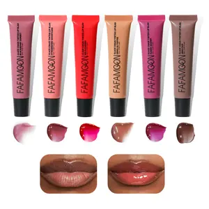 1 pack of vanilla toffee hydrating lipgloss, long-lasting moisturizing, waterproof, non stick, easy to apply, glossy balm finish, natural makeup effect