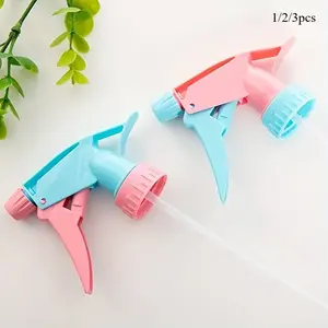 1/2/3pcs Universal Beverage Bottle Spray Head Watering Can Sprayer Gardening Watering Hand-pressed Atomizer Small Hairdressing Home Nozzle, Plants Water System With Adjustable Control Valve Switch, Watering Sprinkler Nozzle, Gardening & Lawn Supplies