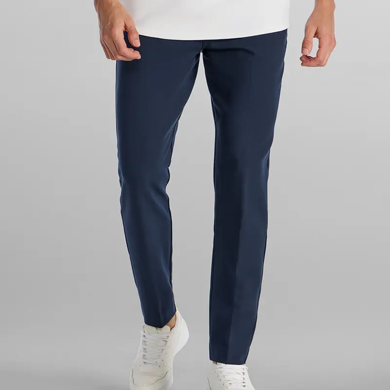 Men's Executive Pant 2.0 - Classic Plain Formal Work Office Trousers with Button Closure, Anti-Wrinkle, Tailored Cut, Machine Washable, Formal Look