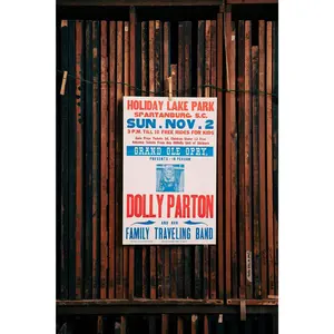 Hatch Show Print - Dolly Parton Poster
