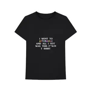 Travis Scott Astroworld I Went To Astroworld Tee Black (men) by StockX