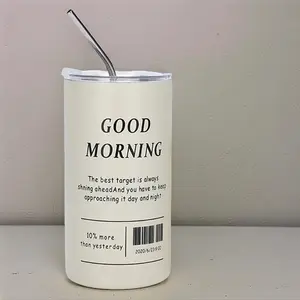 600ML Stainless Steel Insulated Mug with Leak Proof Lid, Large Capacity Double Wall Vacuum Coffee Cup, Durable 304 Material for Hot & Cold Beverages