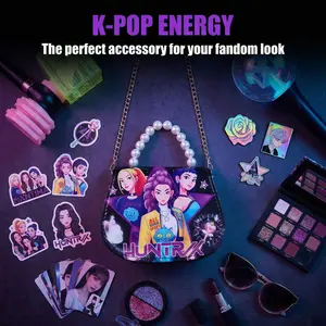 New Hunter Witch Group Handbag Coin Wallet Kpop Anime Cute Storage Bag Crossbody Chain Bag, Fashionable and Practical Design