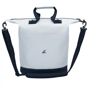 Breakwater Supply Riverton Waterproof Utility Tote Bag IP68 Ocean-Grade Medium/Large with Zipper Closure & Water Bottle Pockets