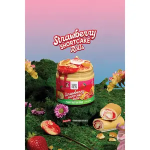 Strawberry Shortcake Roll Peanut Butter Treat Strawberry Shortcake Roll Peanut Butter Treat