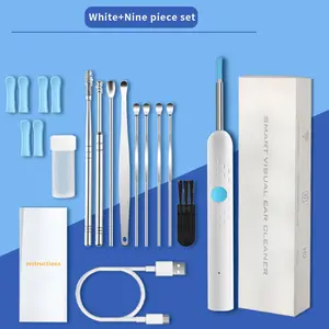 Smart Visual Ear Sticks Otoscope Endoscope Wax Removal Tool Earpick Mini Camera Health Care Ear Cleaner kit