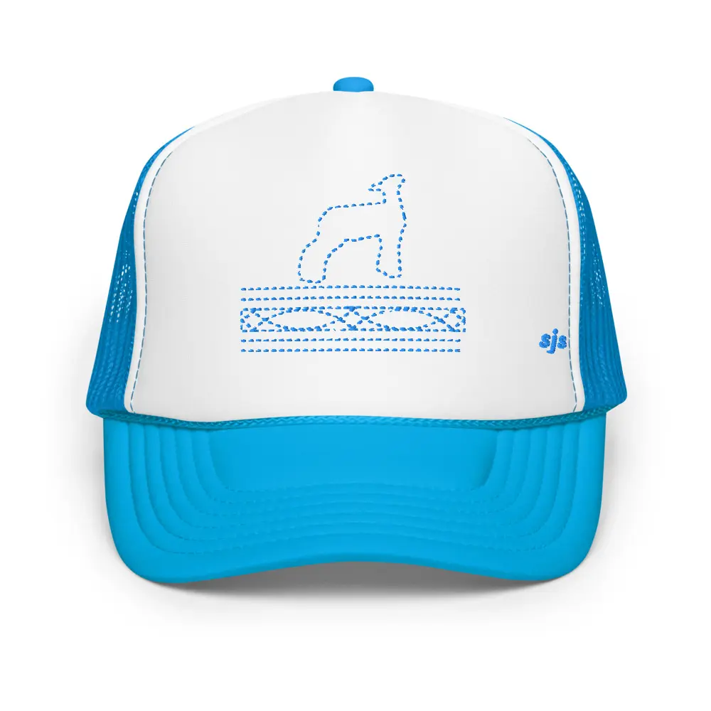 Blue Lamb Boot Stitch Cap