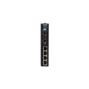 BLACK BOX LGH1006A GIGABIT ETHERNET (1000-MBPS) EXTREME TEMPERATURE SWITCH - (4) 10/100/1000-MBPS C