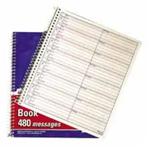Adams Business Forms  Voice Mail Log Book- 480 Messages- 7in.x8in.