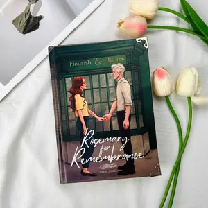 Rosemary For Remembrance Book Special Edition Hardcover, Dark Romance Novel, Collector Edition Fantasy Romance Book, Book Lover Gift