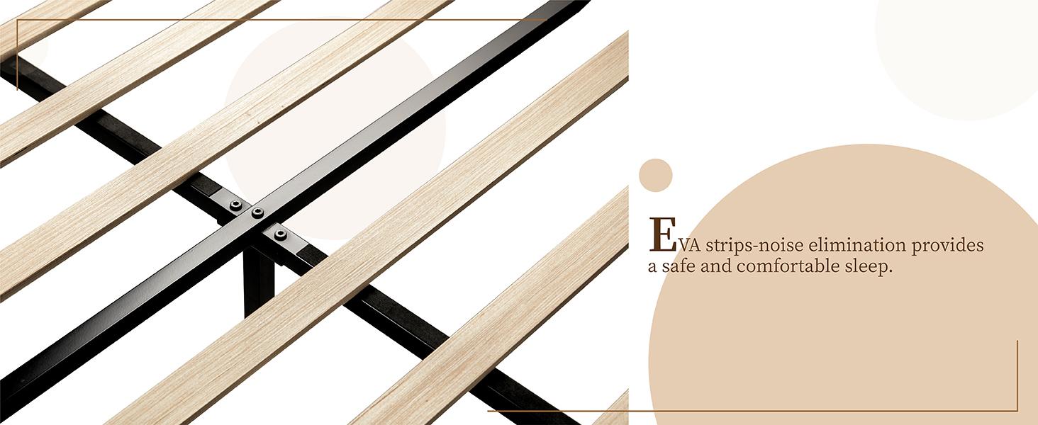 AMERLIFE 52.8" High Bed Frame with Sleigh Headboard, Modern Velvet Upholstered Platform Bed with Deep Button Tufted Headboard/Studded Trim, Queen/King Size/Unique Bedroom Furniture/Best Gift Ideas/Christmas Gifts