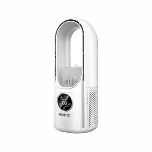 EVERIZ Blade-Free Table Fan USB Air Cooling Fan with USB Power Source for Home and Office Use
