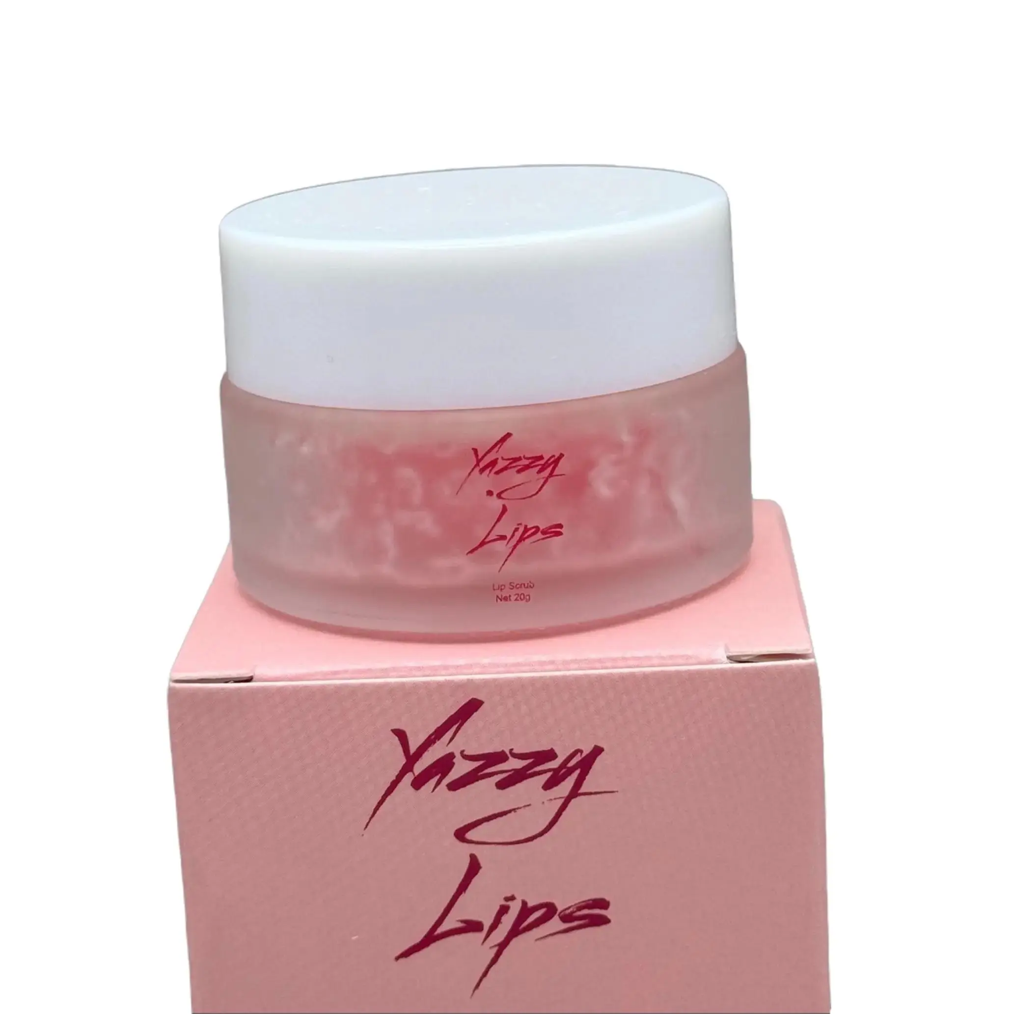 Lip Scrub Lip Gloss in Bubblegum Flavor - For softer lips Comfort