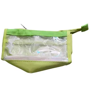 Six Layers Large Capacity Pencil Bag Aesthetic Transparent Pen Case Girl Zipper Pencil Pouch School Supplies Girly Office Supplies Office Stationery Supplies