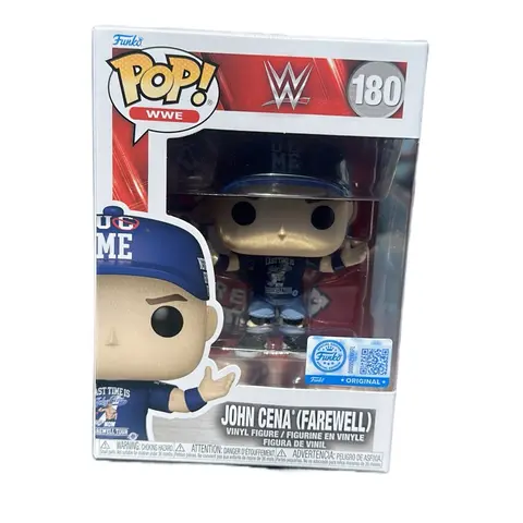 Funko Pop! WWE John Cena Farewell Theme Vinyl Figurine - Action Figure Statues, TV/Movie Character Collectible for John Cena Fans, No Warning Applicable