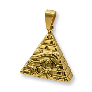 Pyramid Pendant Stainless Steel for Men and Women