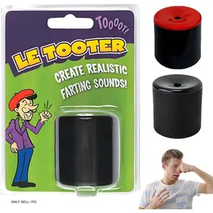Prank Toy Sound Effects Gas Tube, Creative Joke Prop Squeeze Noise Maker, Unique Gag Gift Idea, Fun Practical Jokes for Friends & Family