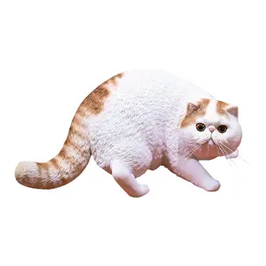 JXK Studio Garfield Figurine Resin Cat Statue for Mantel Decor Gifts for Cat Lovers