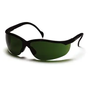 Pyramex Venture 2 Safety Glasses with Black Frame and Shade 5.0 Lens