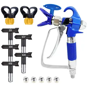 R LIRUN High Pressure Airless Paint Sprayer 3600psi Heavy Duty Industrial Pressure Washer for Walls Fences Cars & Boats with Sprayer Tip Guard Filter Tip