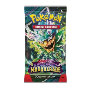 Pokémon Scarlet & Violet Twilight Masquerade Booster Pack (1) - 10 Cards & Basic Energy