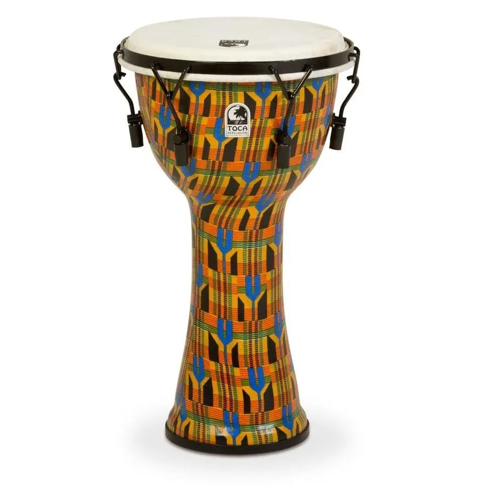 Toca Freestyle Mechanically Tuned Djembe 10" Kente