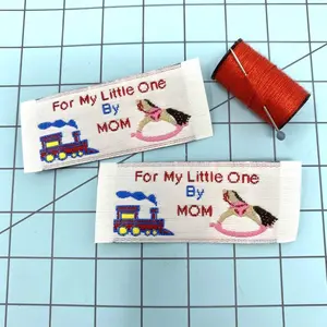 For My Little One by Mom Woven Labels for Knitting, Sewing, Quilting, and Crocheting