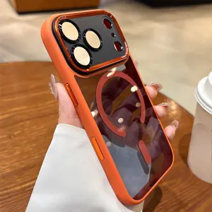 Magnetic Hybrid Clear Case For iPhone 17 Pro Max 16 15 14 13 12 Shockproof, Drop-Resistant, MagSafe Compatible