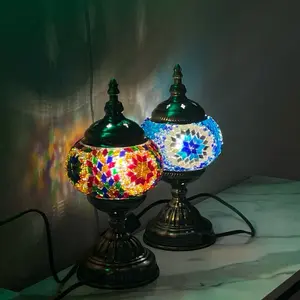 DIY KIT Turkish Mosaic Table Lamp with Colorful Mosaic Design CHOOSE YOUR OWN COLORS