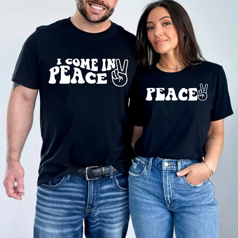 Funny Matching Couple T-shirt, Funny Couples Tee, Funny Matching T-shirt Couples Matching T-Shirt For Him Her