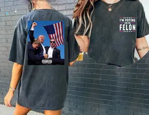 Fight For America Shirt, Vote 2024 Shirt, Bulletproof Shirt, Never Serrender Shirt, MAGA Shirt, 2024 Election Shirts, You Missed Shirt, Unisex Presidential Election Tees