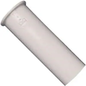 Plumb Pak PP20906 Flanged Tailpiece White- 1.5 x 12 In.
