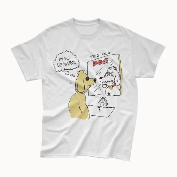 Mac DeMarco This Old Dog Shirt, Vintage Indie Music Tee, 90s Aesthetic Graphic T-Shirt, Unisex Fan Gift, Retro Band Merch