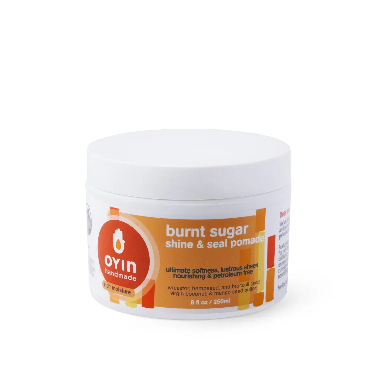 Oyin Handmade Burnt Sugar ~ humectant hair pomade