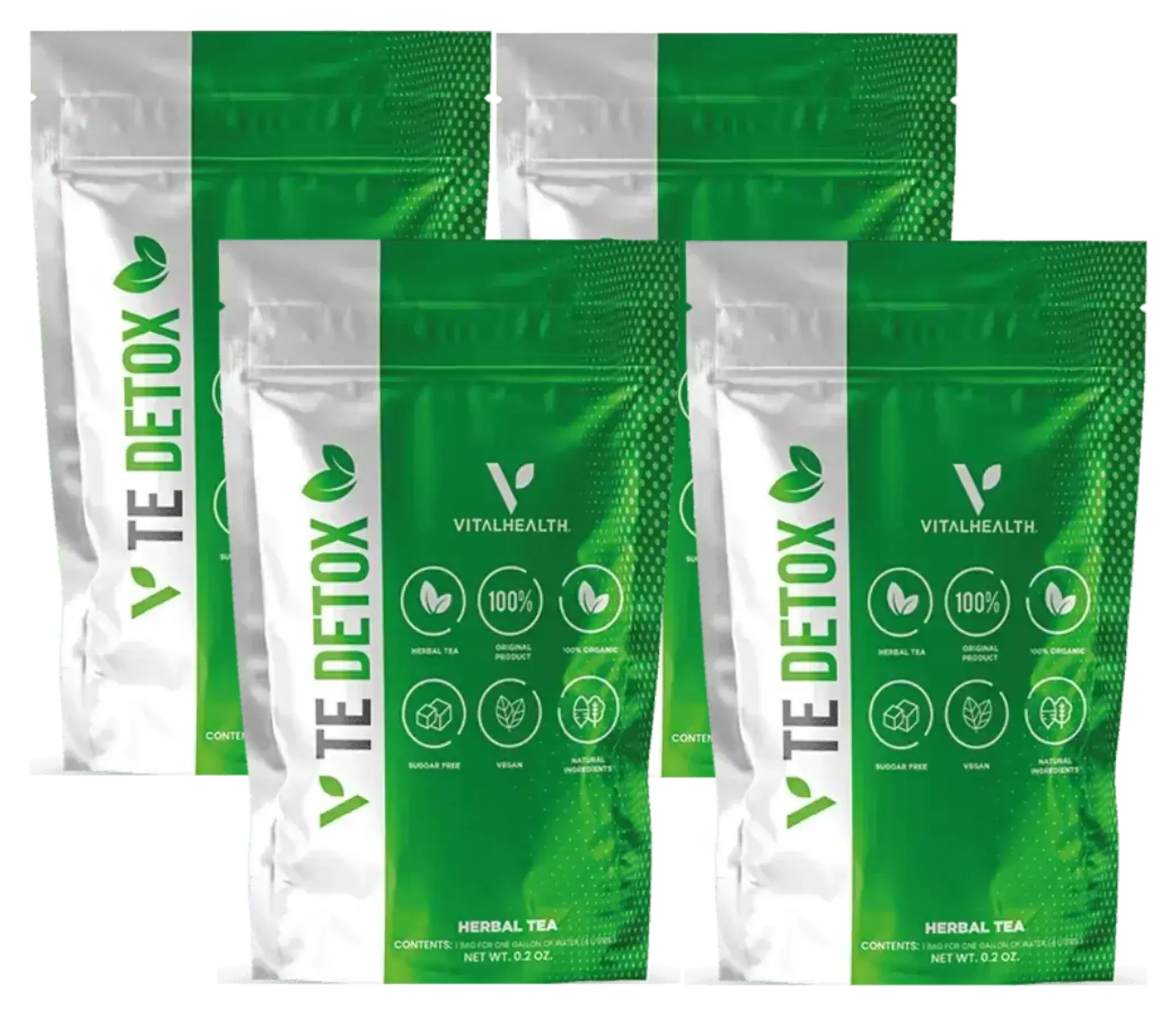 V TE DETOX tea 0.2 oz 4 pack