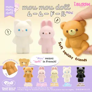 iBloom Squishy ★Capsule Toys★ Mou Mou Doll Kawaii Soft Scented Slow Rising Stress Relief