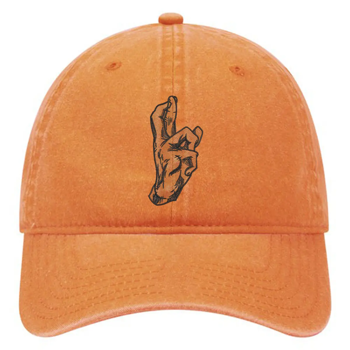 Gojo hand sign Embroidered Hat, Gojo Domain Expansion Pigment Caps ...