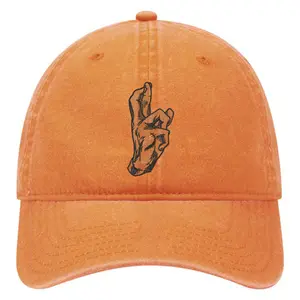 Gojo hand sign Embroidered Hat, Gojo Domain Expansion Pigment Caps, Embroidery Gojo Satoru Baseball Cap, Jujutsu Kaisen fans Gift, JJK Hat