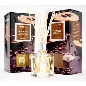 HomeWorx by Slatkin + Co. S/2 Espresso Martini Reed Diffusers