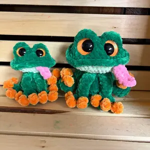 Tree frog plush