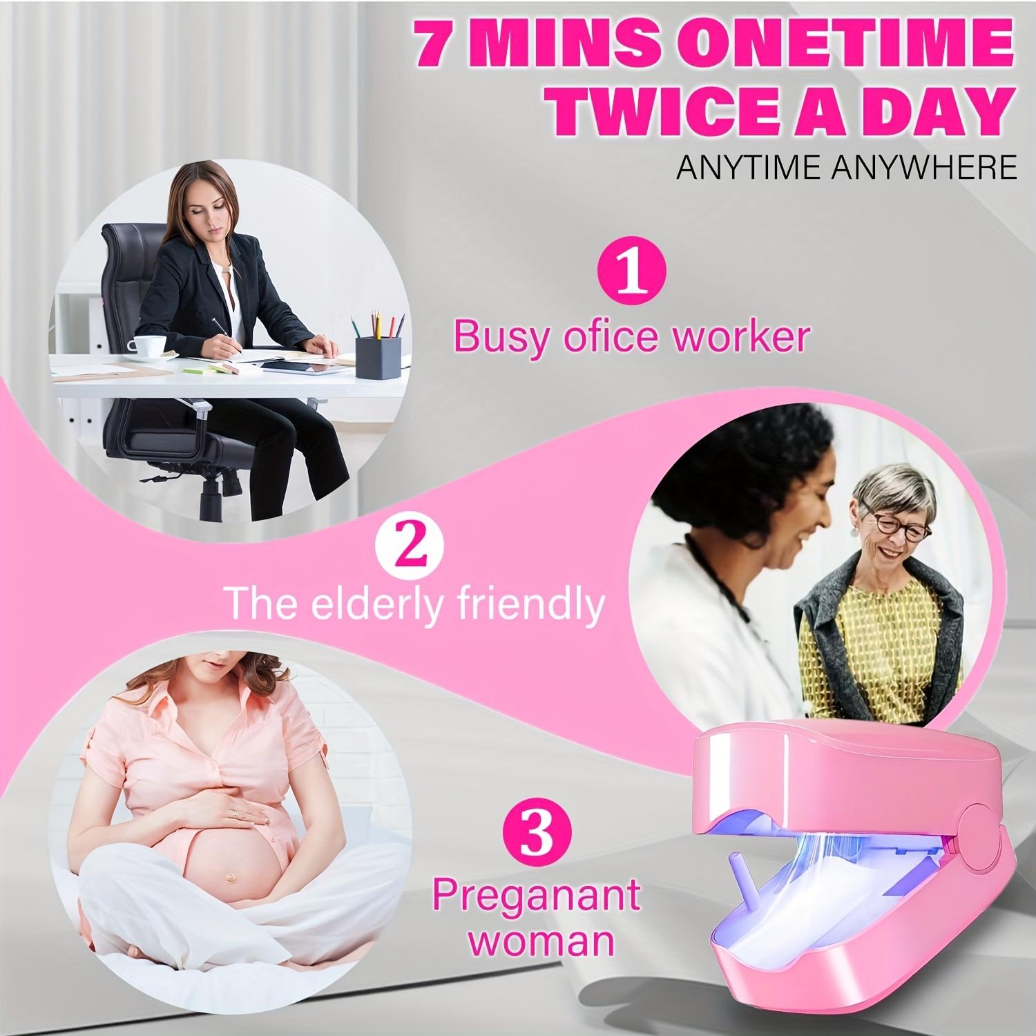 FDA-Cleared Jitesy Nail Laser Device | 7-Minute Home Nail Care for Fingernails & Toenails