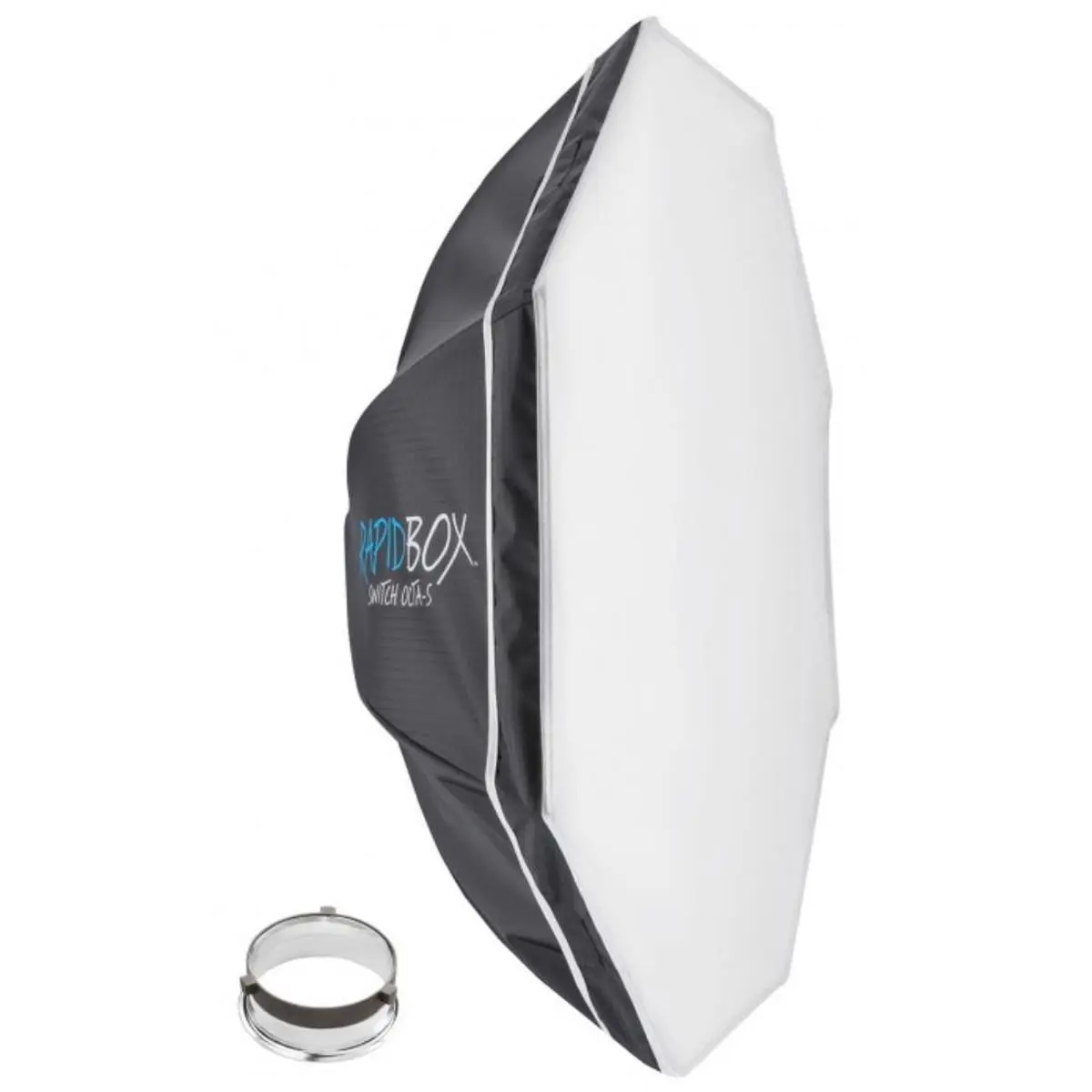 New Westcott Rapid Box Switch Octagonal Fabric Softbox with FJ400-Bowens Mount Insert, Portable Camera Lighting Kit for Studio, On-Location Photographers