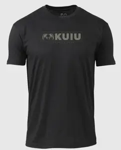 KUIU Topo Block Logo T-Shirt, Hunting Graphic Tee, Outdoor Adventure Shirt, Lightweight Performance Apparel, Gift Idea For Hunters And Outdoor Enthusiasts 4KC5J
