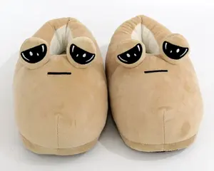 Plush sad Slippers – Soft, Cozy, and Waterproof with Thick Non-Slip Soles. Fluffy, Warm, and Stylish Home Slippers Comfort Walking Shoes Footwear Slide Flipflop