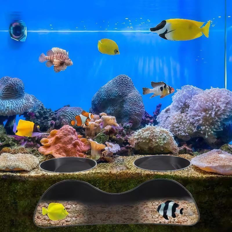 Aquarium Cave System with Bio-curved Tunnels, Expandable Natural Shelter for Large Fish Tanks, Non-toxic Resin Decor for Cichlids/Plecos/Shrimp