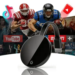 Wireless HDMI Display Adapter,4K Decode 1080P Output,Streaming Media for YouTube Tiktok to TV/DV/PC/Projector/Monitor, TV Sticks