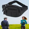 New Unisex Waist Bag, Multifunctional Chest Pack, Multiple Pockets, Zipper Closure, Active Sport, Ideal for Casual Outdoor Activities, Cycling, Hiking, Trail Running, Jogging Equipment